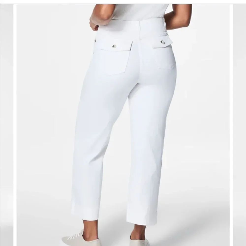 Spanx Stretch Twill Cropped Pant